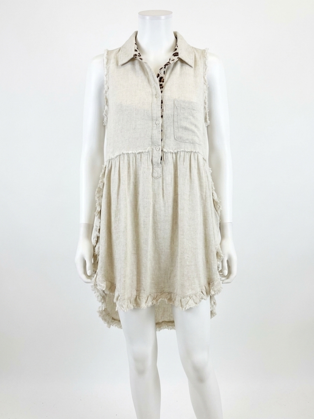 NEW UMGEE women's wonder tunic top in natural